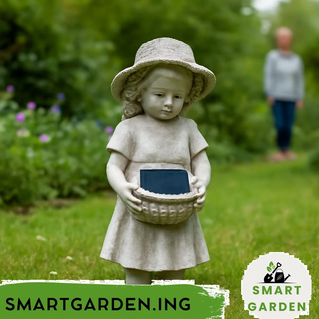 Solar-Gartenfigur im Überblick